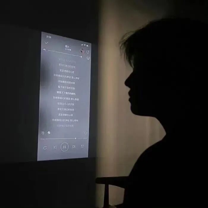 播放器不露脸男生头像