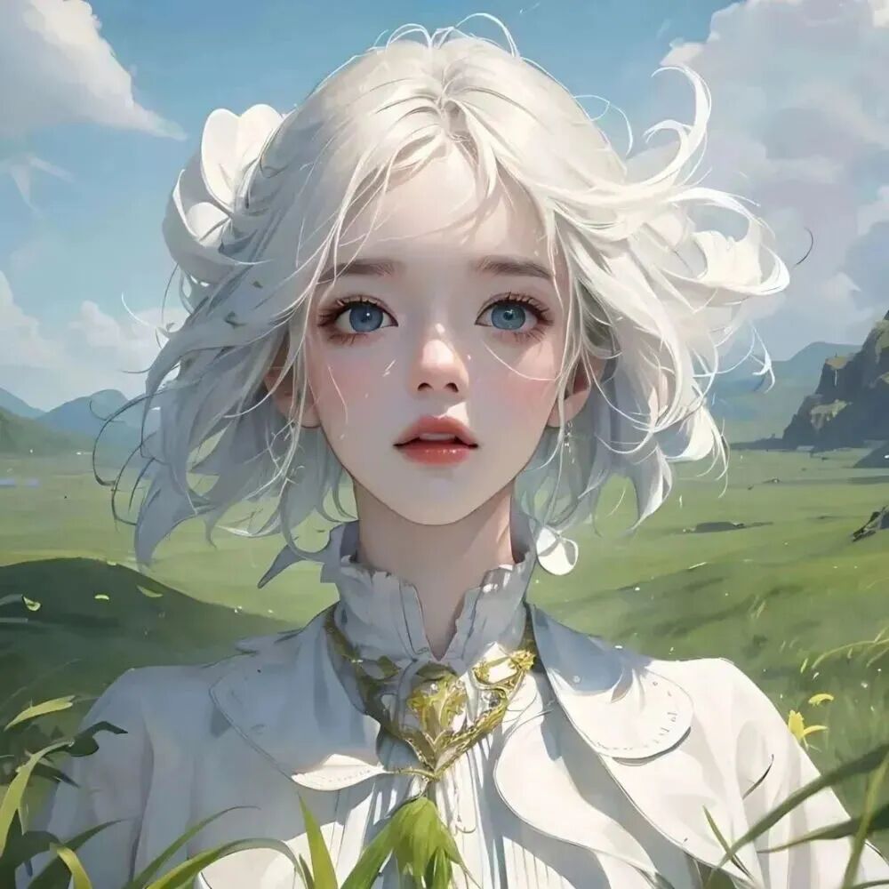 唯美动漫情侣头像