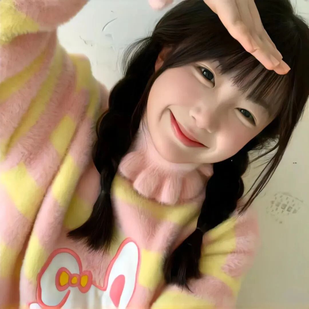 爱笑甜妹女生头像