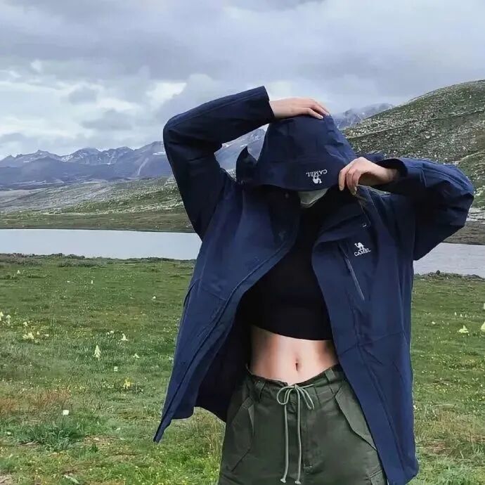 小清新不露脸女生头像