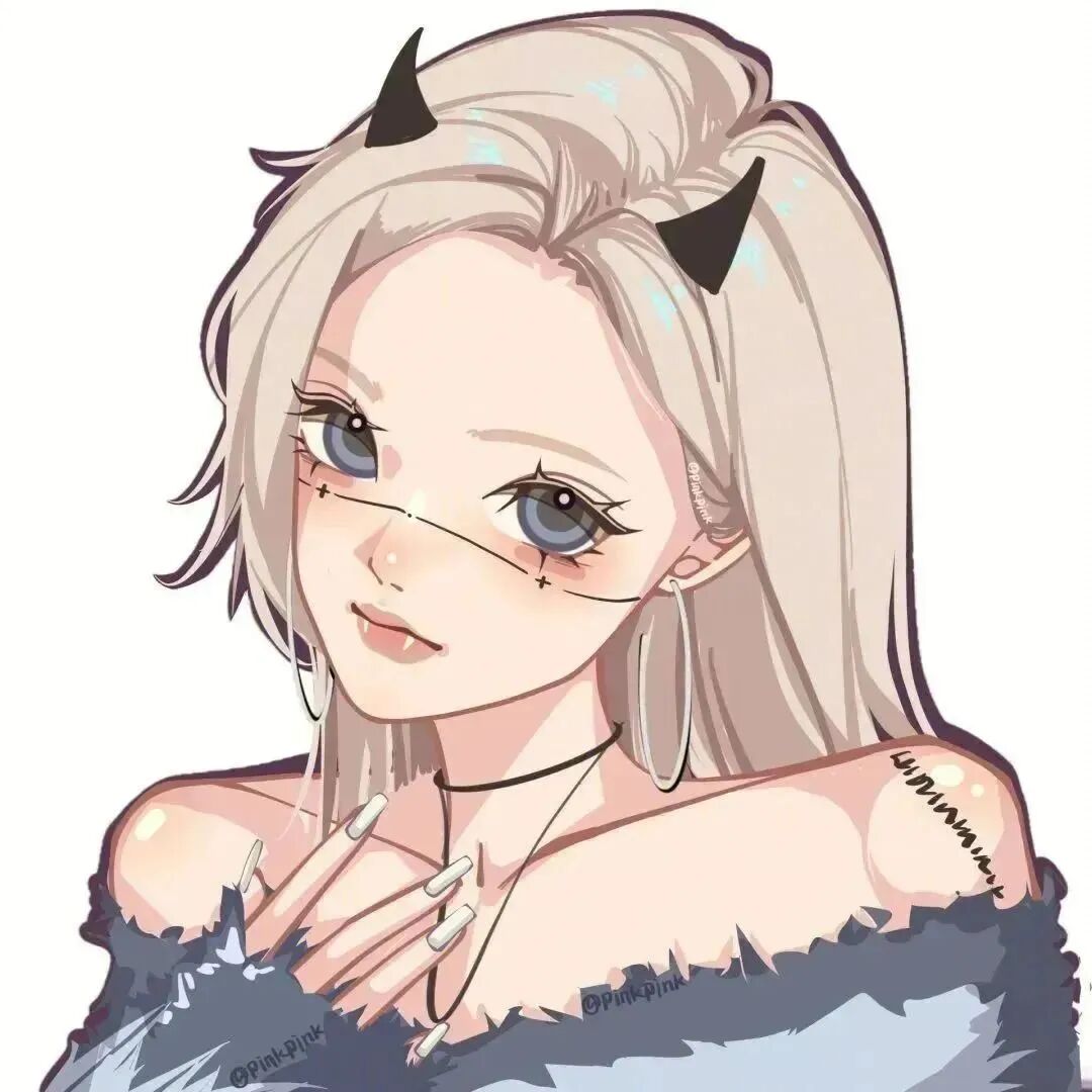 shousiren手绘四人闺蜜头像动漫闺蜜头像