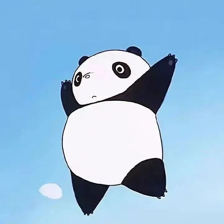 可爱熊猫卡通头像