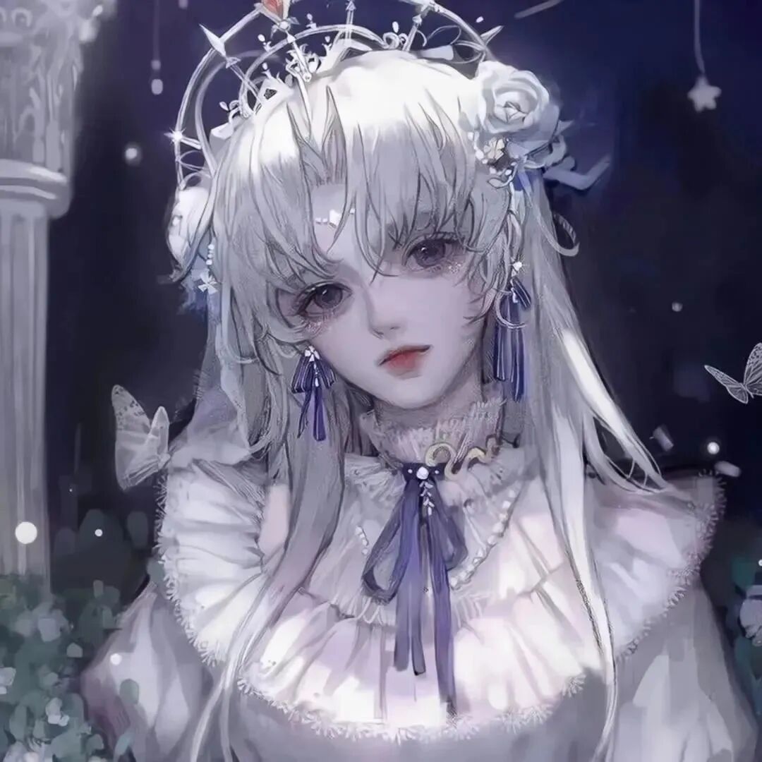 暗黑动漫头像女