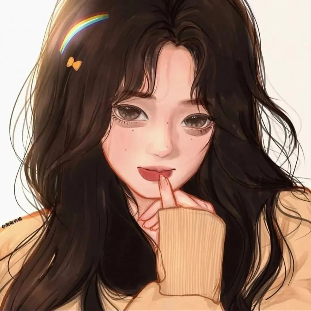 手绘动漫头像女