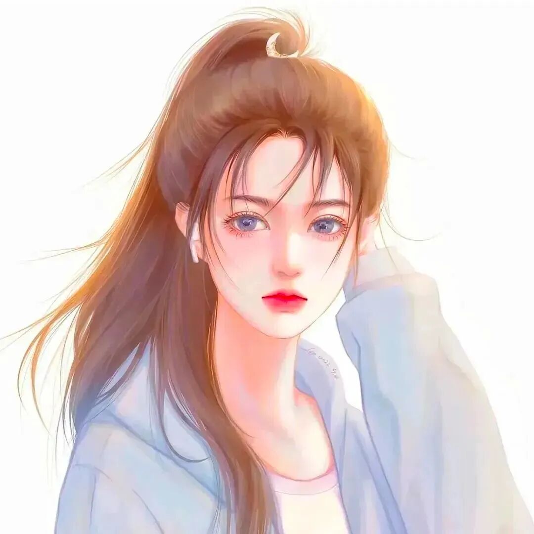 手绘动漫头像女