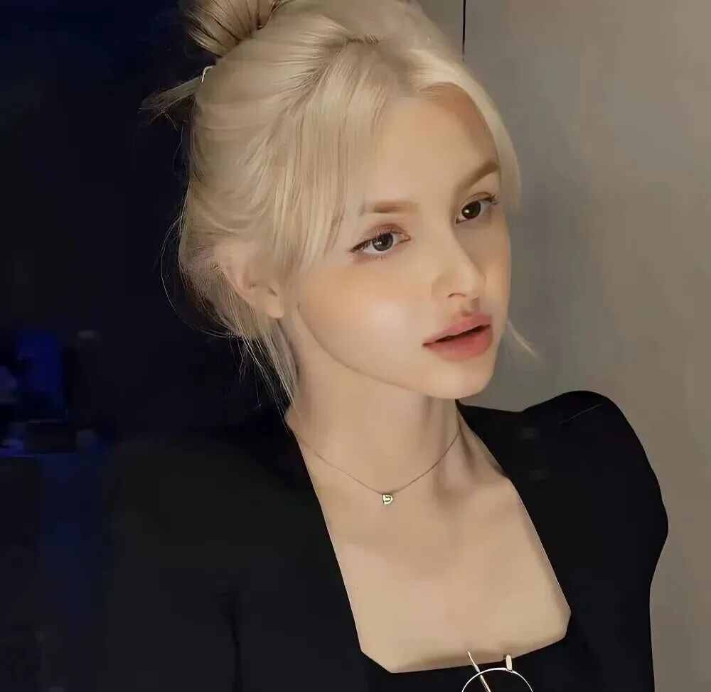 甜美欧美女生头像