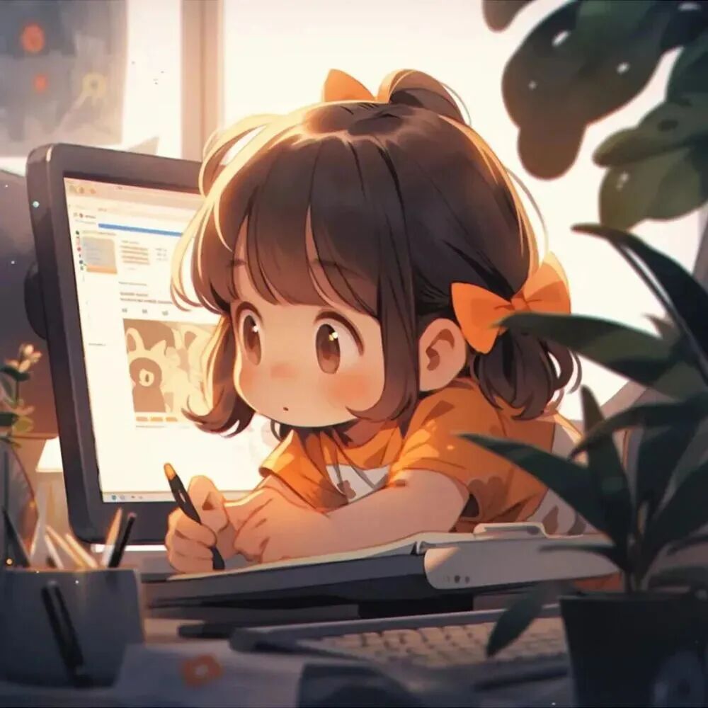 bangonggmtx办公二人闺蜜头像动漫闺蜜头像