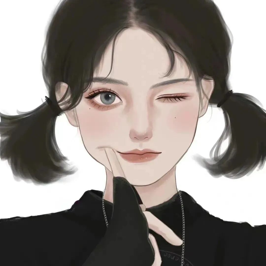 手绘动漫头像女