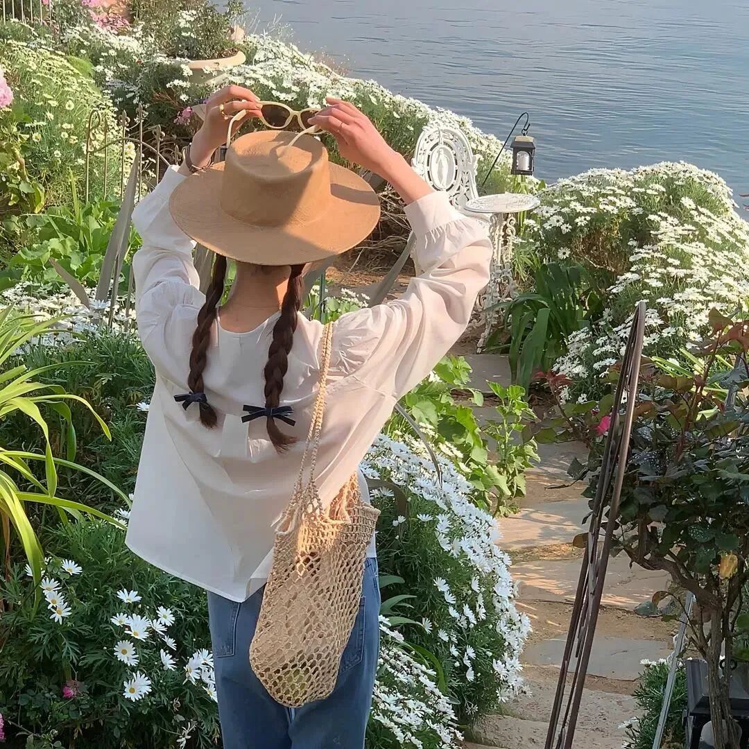 不露脸小清新女生头像
