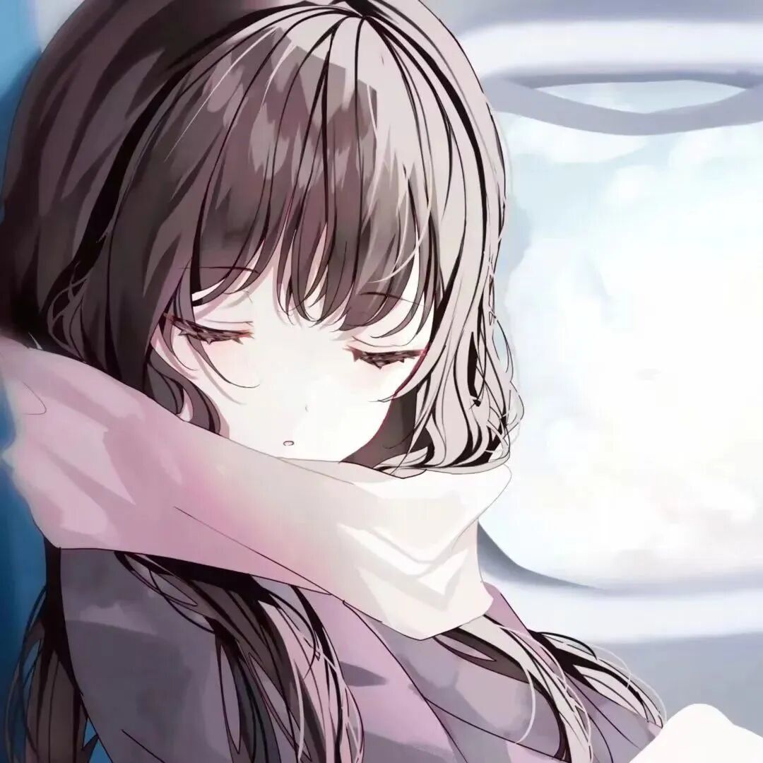 车内动漫头像女