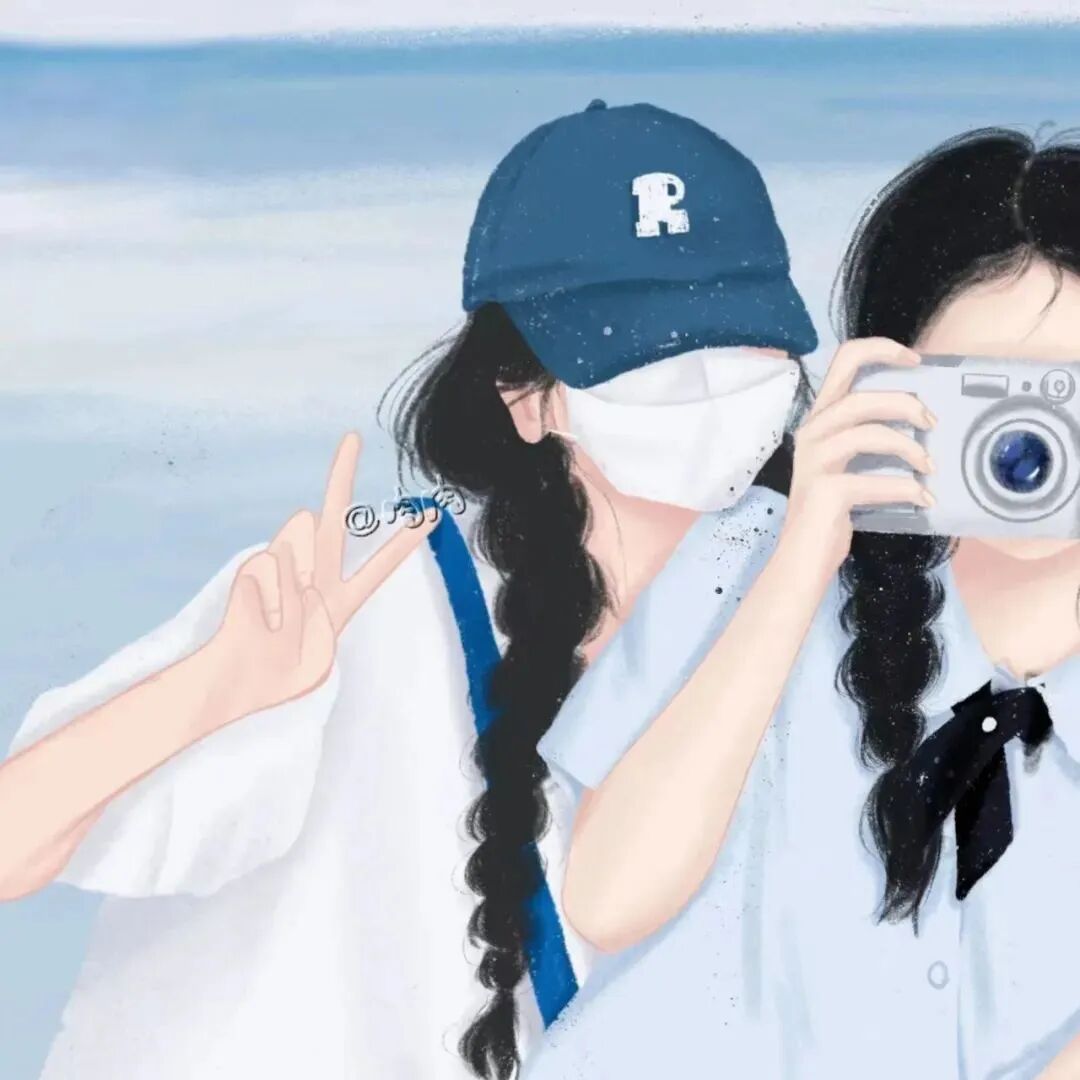 三人闺蜜头像动漫闺蜜头像