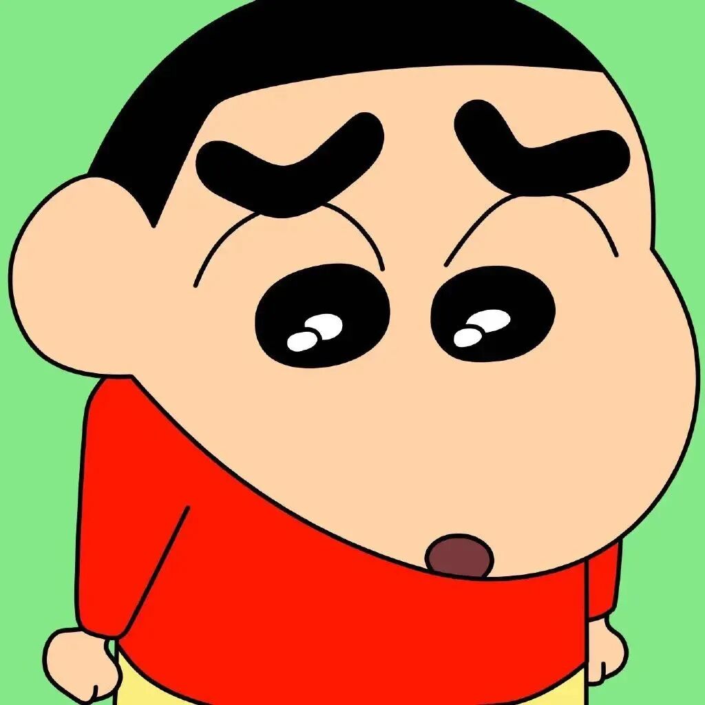 可爱蜡笔小新动漫头像男