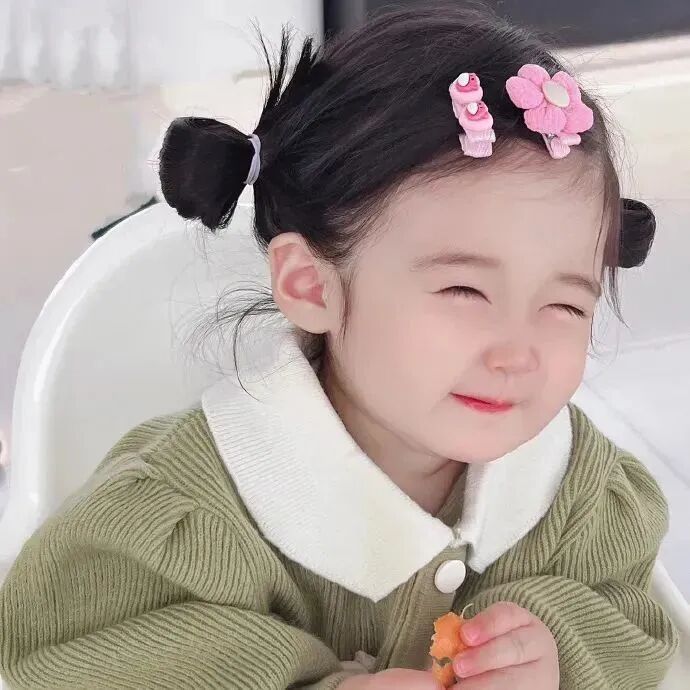 可爱小女孩萌娃头像