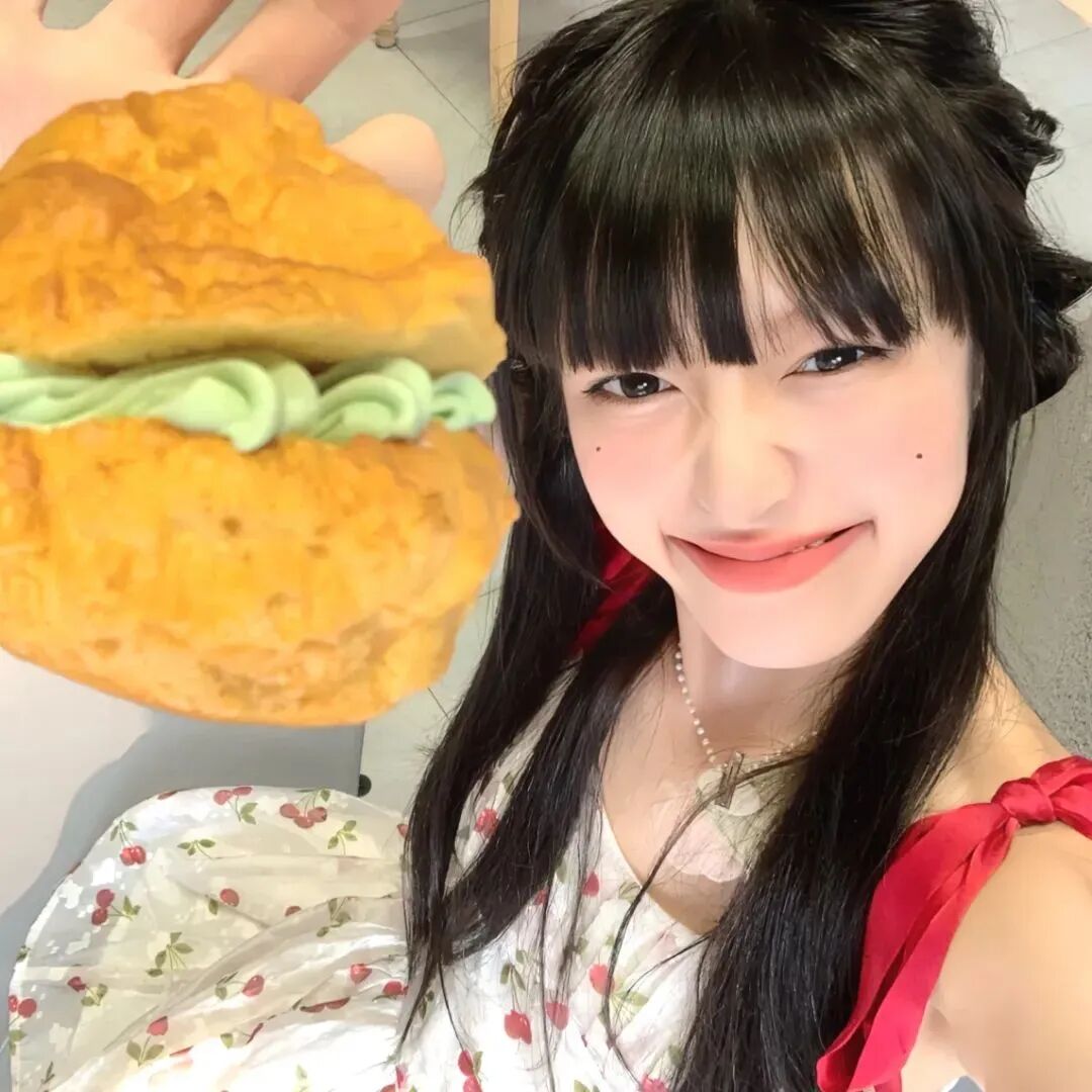 美食与女生头像