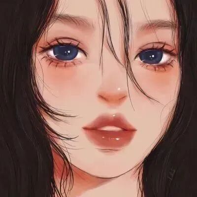 手绘动漫头像女