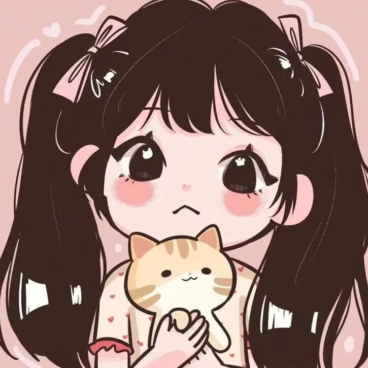 可爱手绘动漫头像女