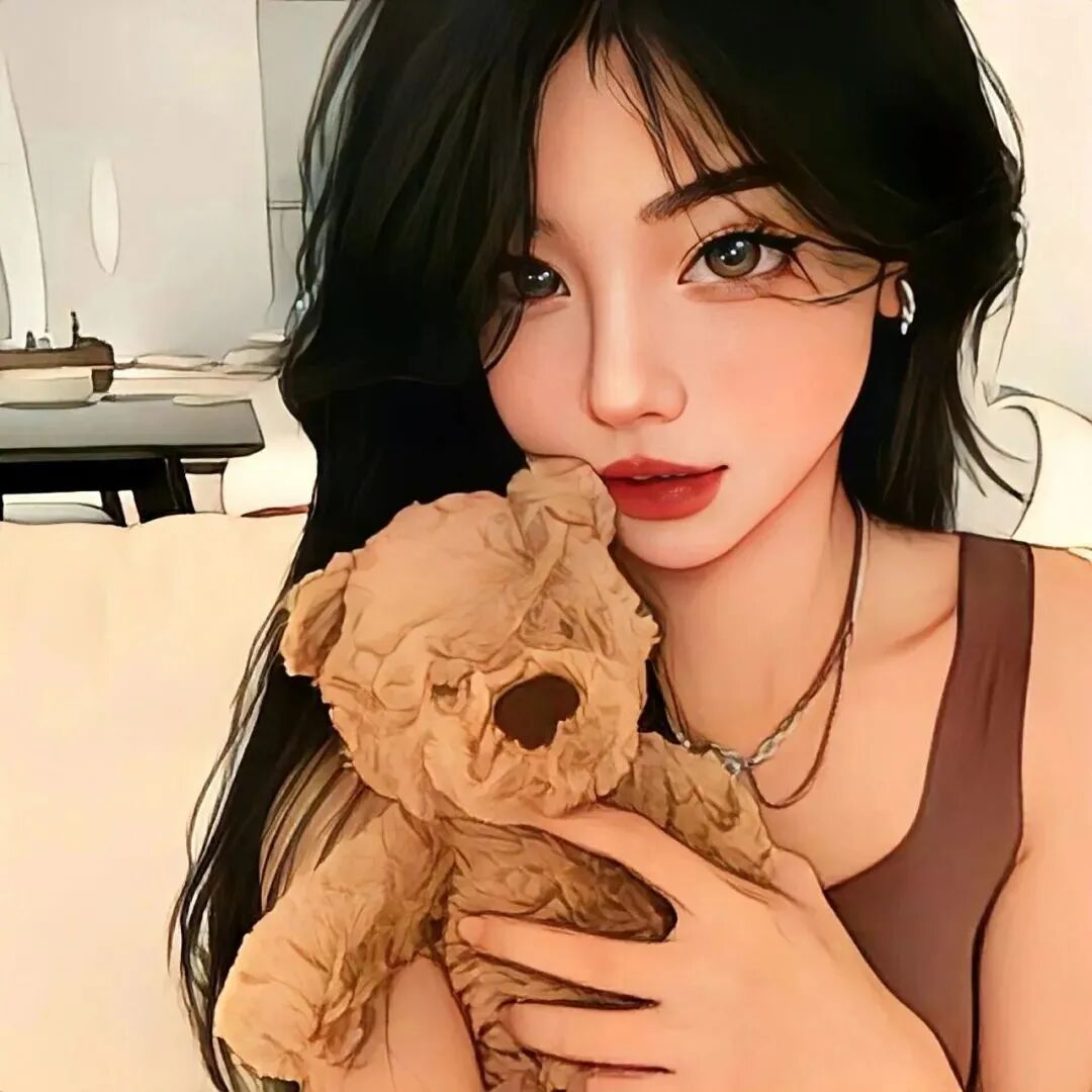 转手绘女生头像