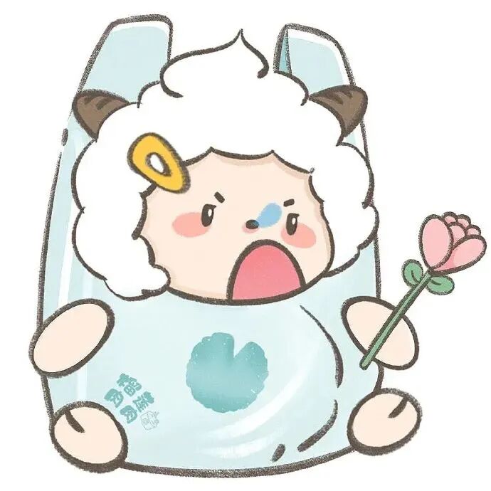 qltxdmlyy懒羊羊卡通情侣头像