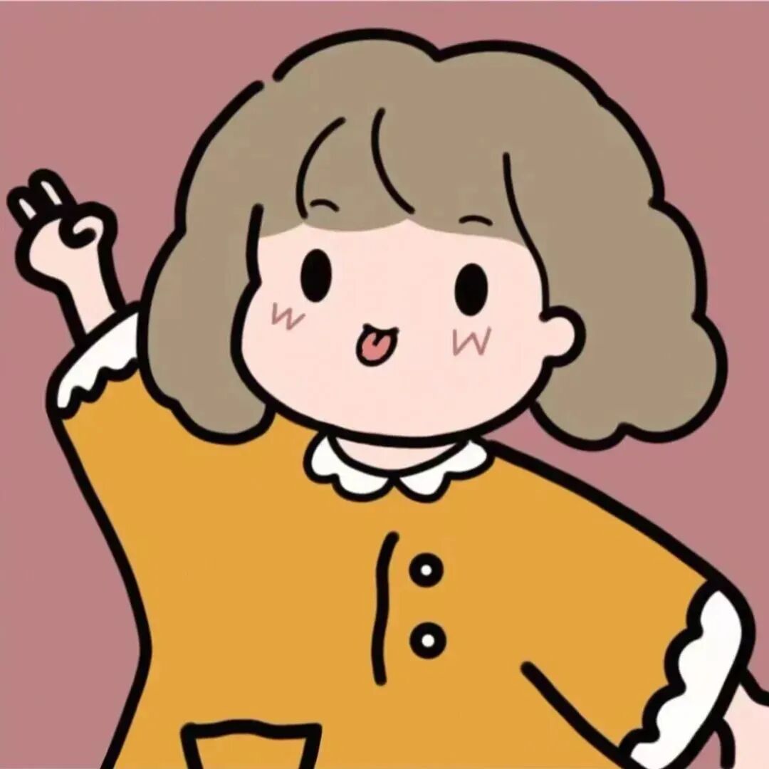 可爱卡通情侣头像