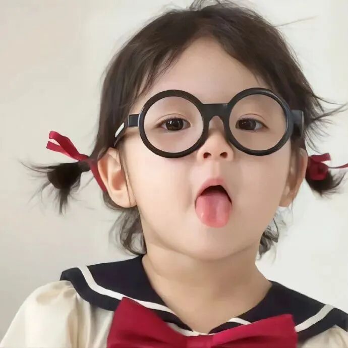 可爱小女孩萌娃头像