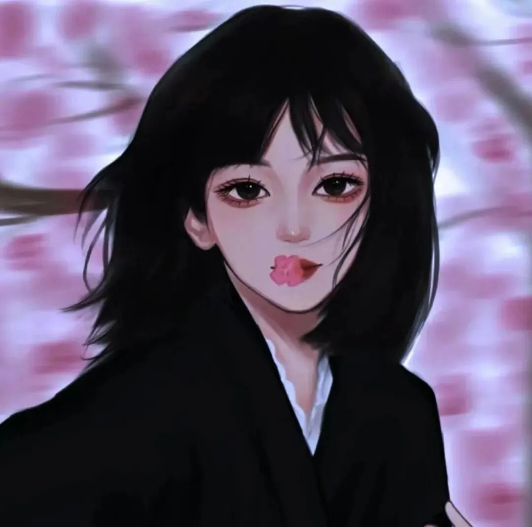 手绘动漫头像女