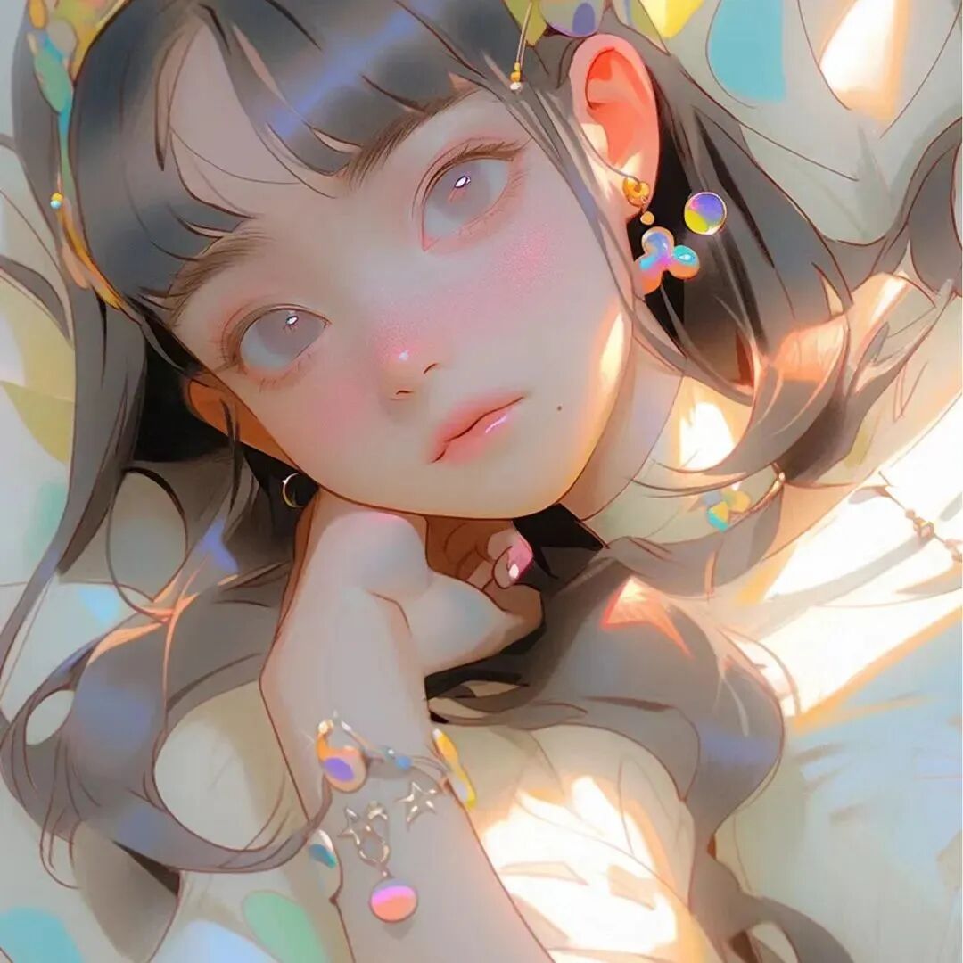 幻彩动漫头像女