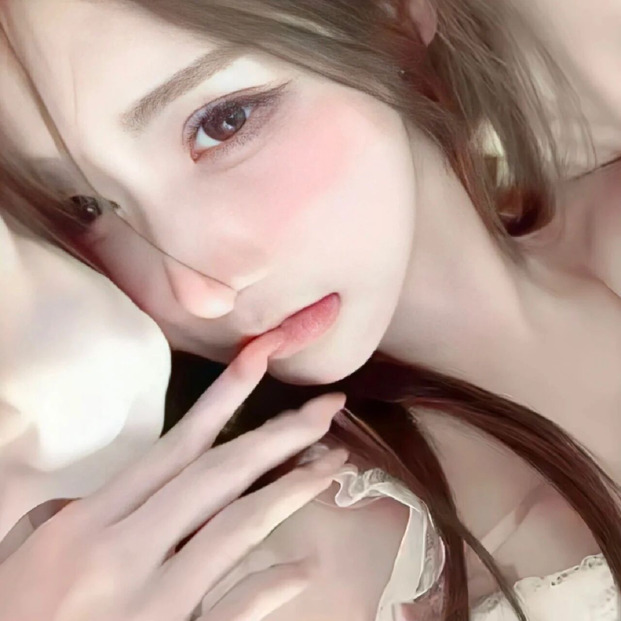 甜美温柔女生头像
