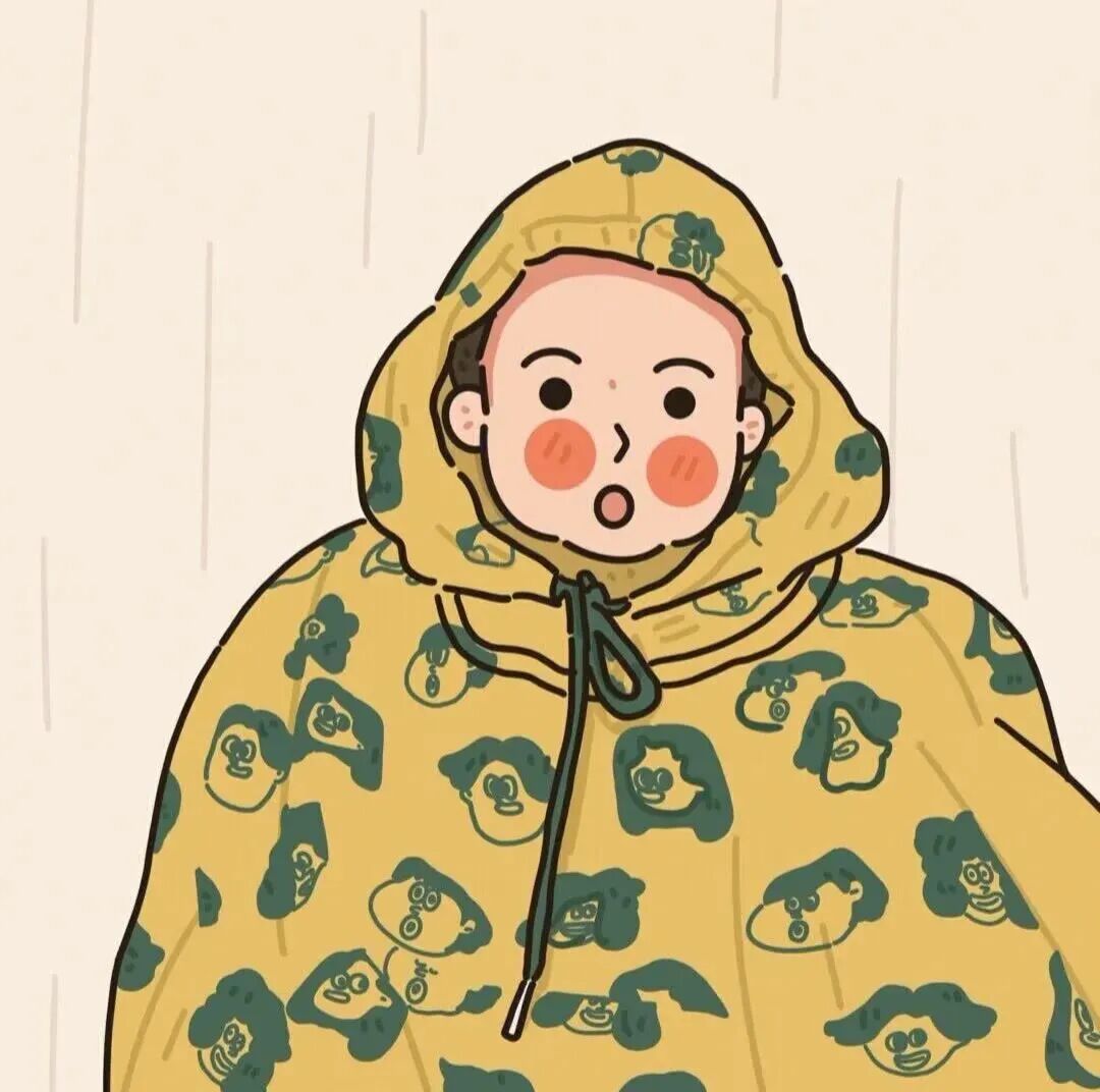 可爱手绘动漫情侣头像