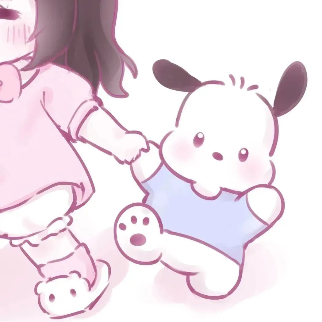 三丽鸥帕恰狗动漫情侣头像