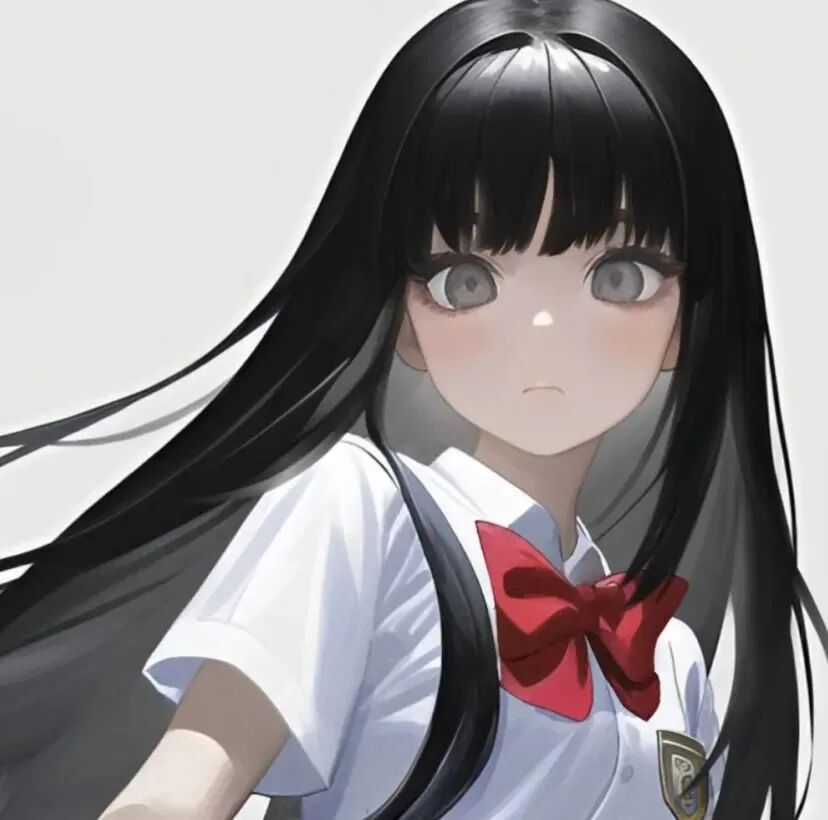 学院风动漫头像女