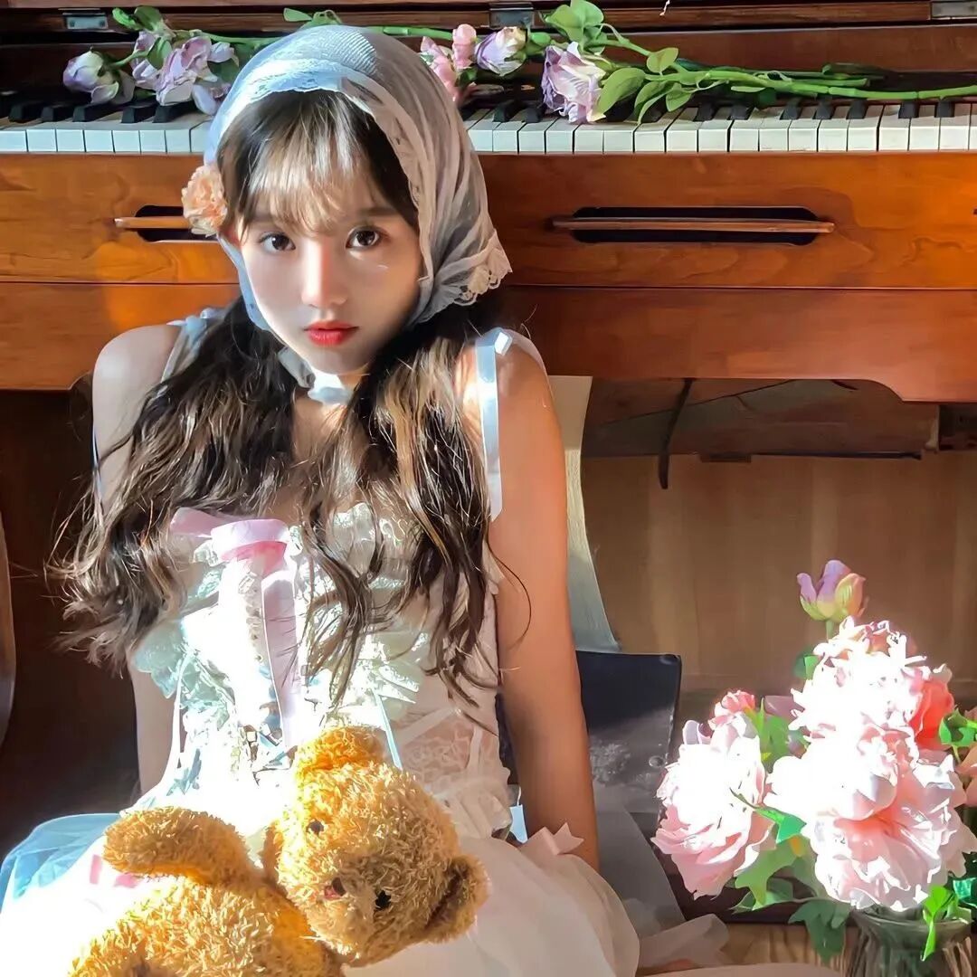 小清新鲜花女生头像