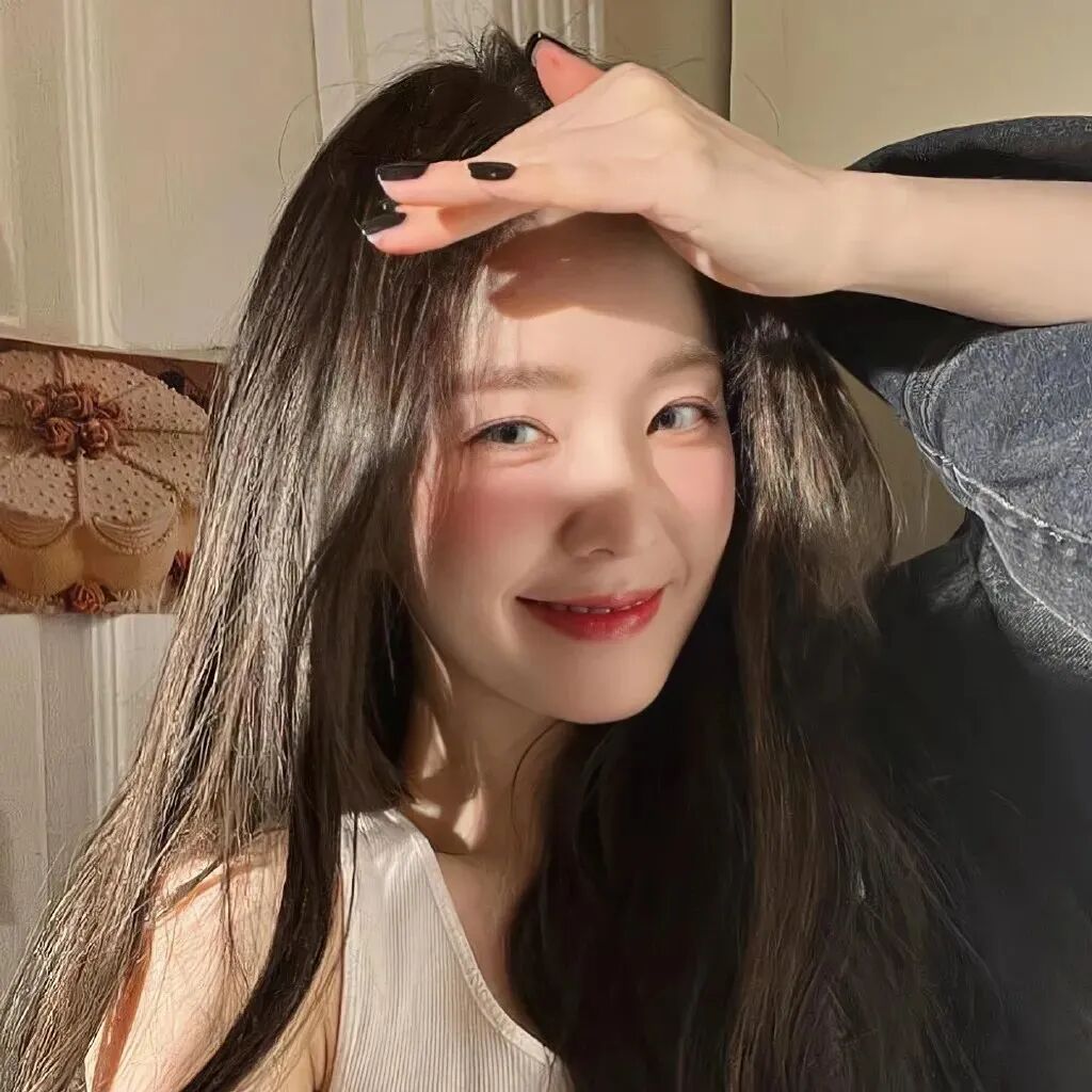 甜美爱笑女生头像