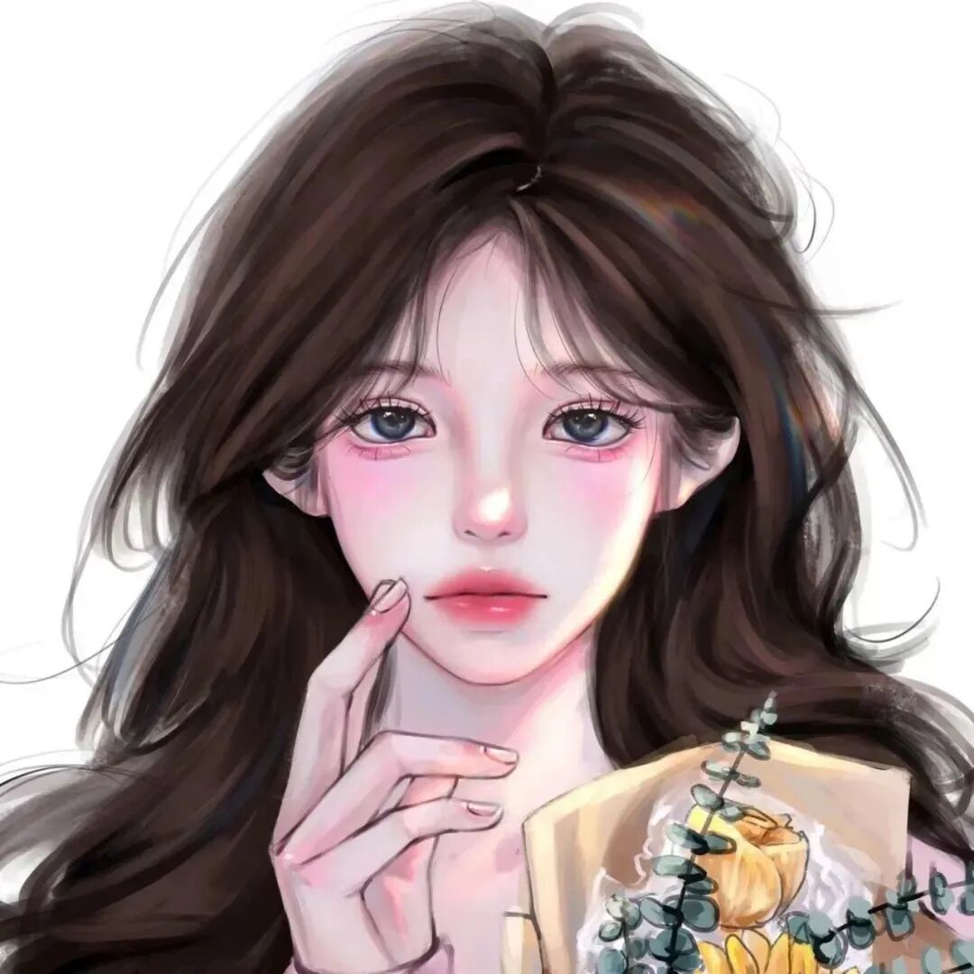 手绘动漫头像女