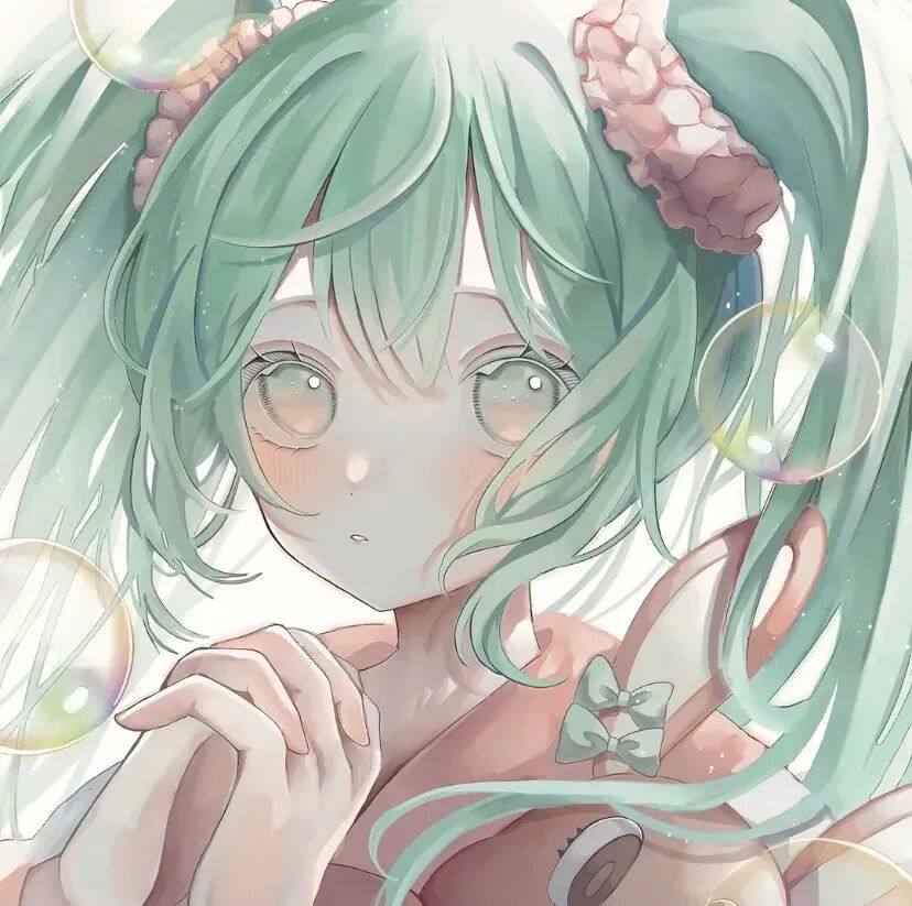 双马尾二人闺蜜头像动漫闺蜜头像