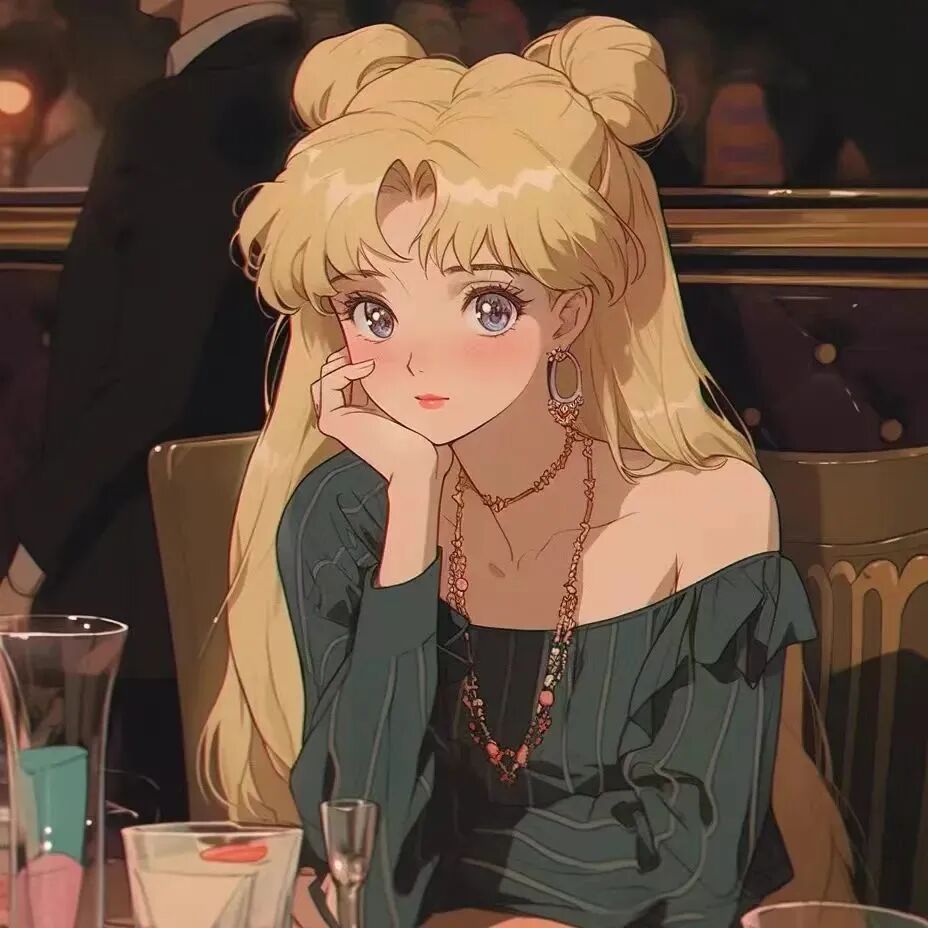美少女战士四人闺蜜头像动漫闺蜜头像