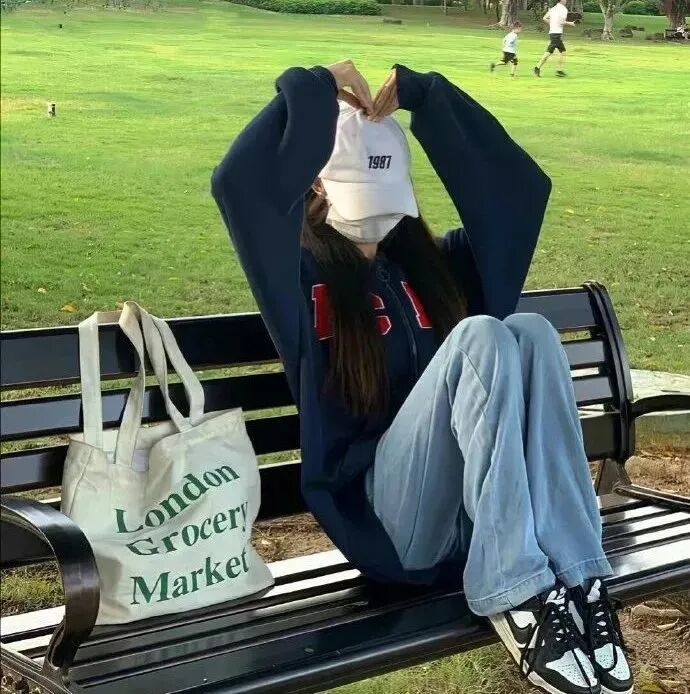 小清新不露脸女生头像