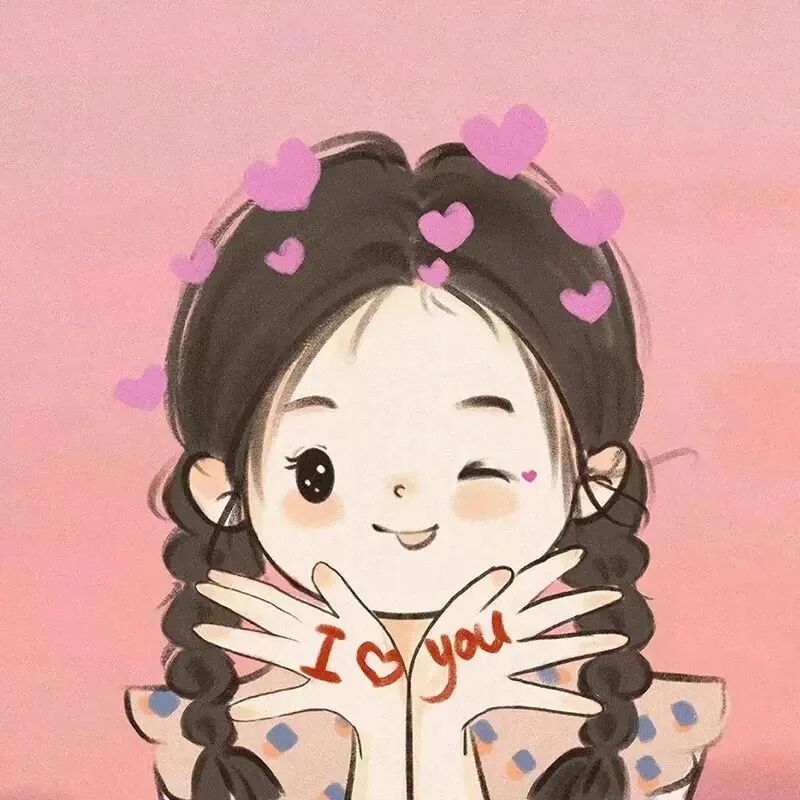 tianmeiktqltx卡通情侣头像