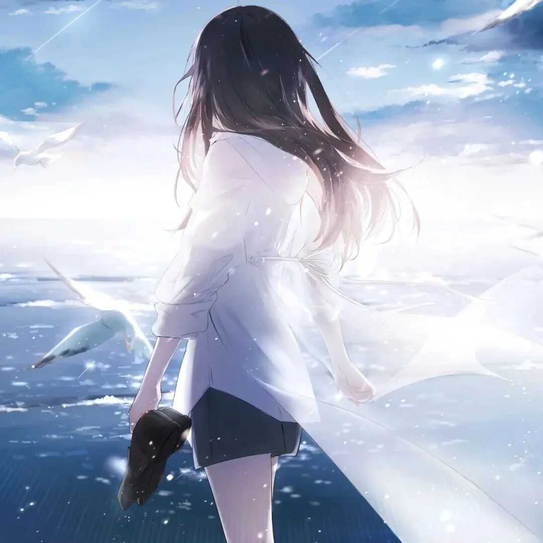 唯美动漫头像女