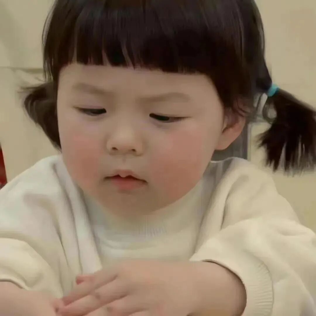 可爱小女孩丸子妹萌娃头像