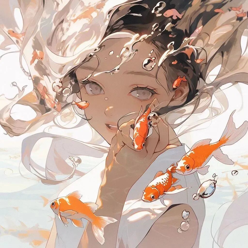 唯美六人闺蜜头像动漫闺蜜头像