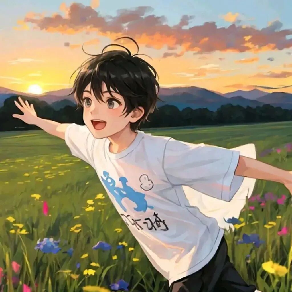 小清新动漫情侣头像