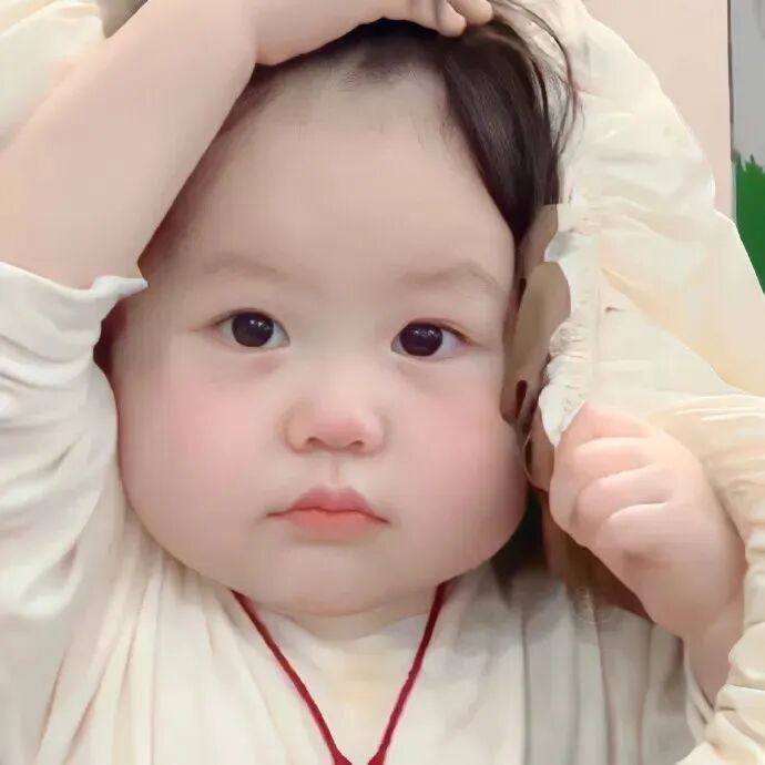 可爱小女孩瑶一瑶萌娃头像