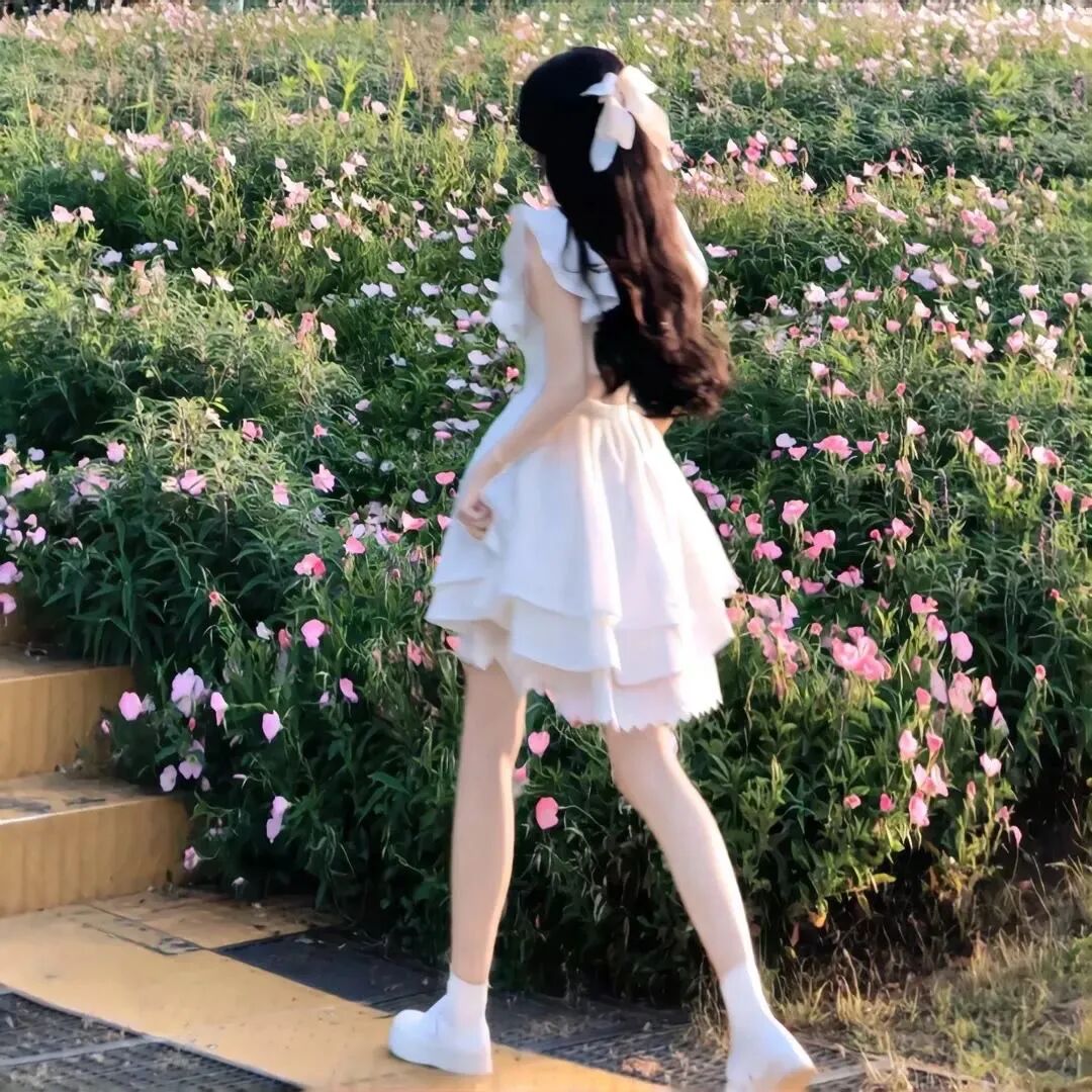 小清新不露脸女生头像