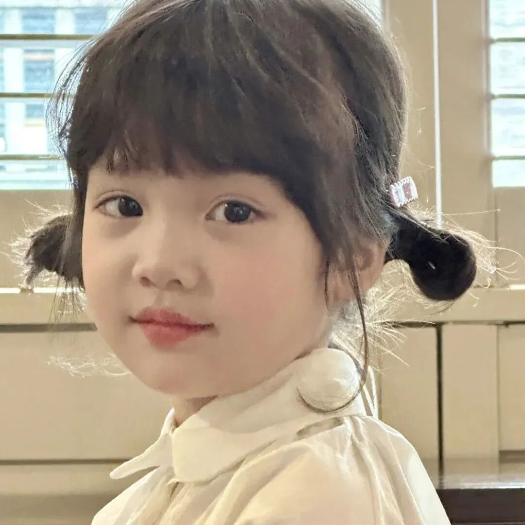 可爱小女孩萌娃头像