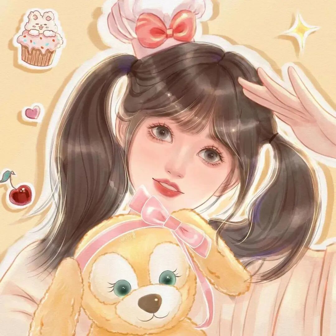 三丽鸥三人闺蜜头像动漫闺蜜头像