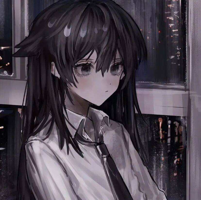 孤独感动漫头像女