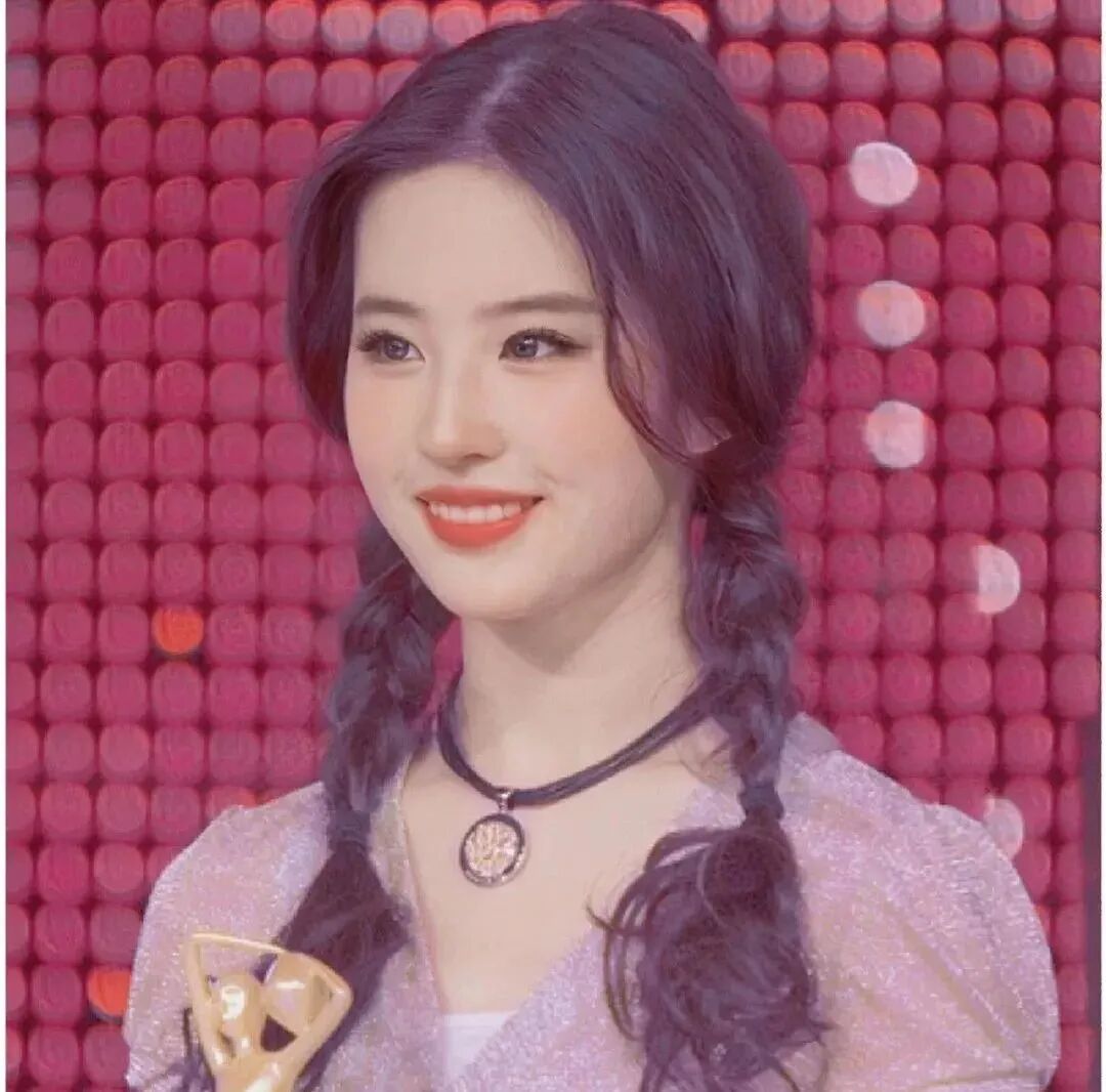刘亦菲头像甜妹爱笑女生头像