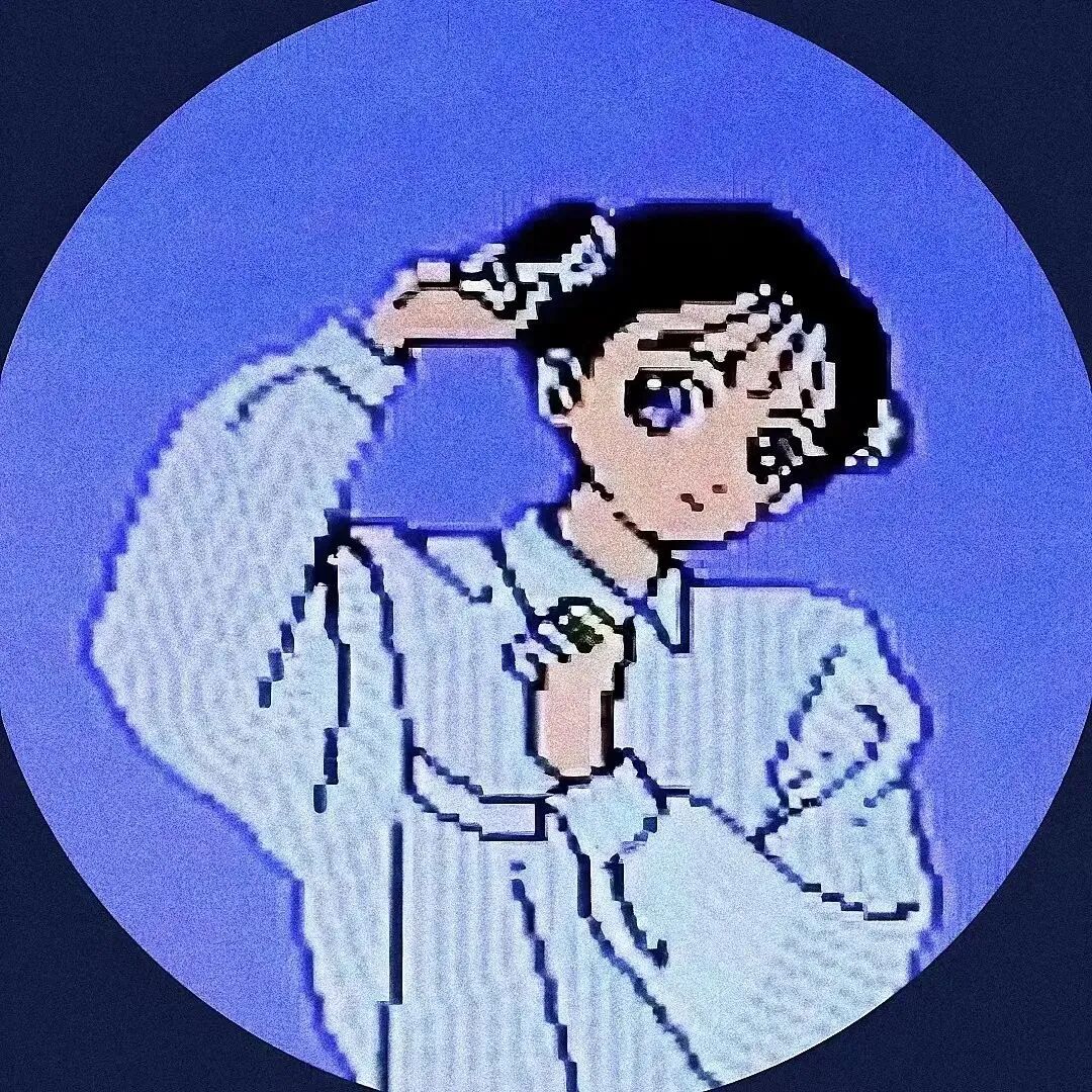 可爱手绘卡通头像女