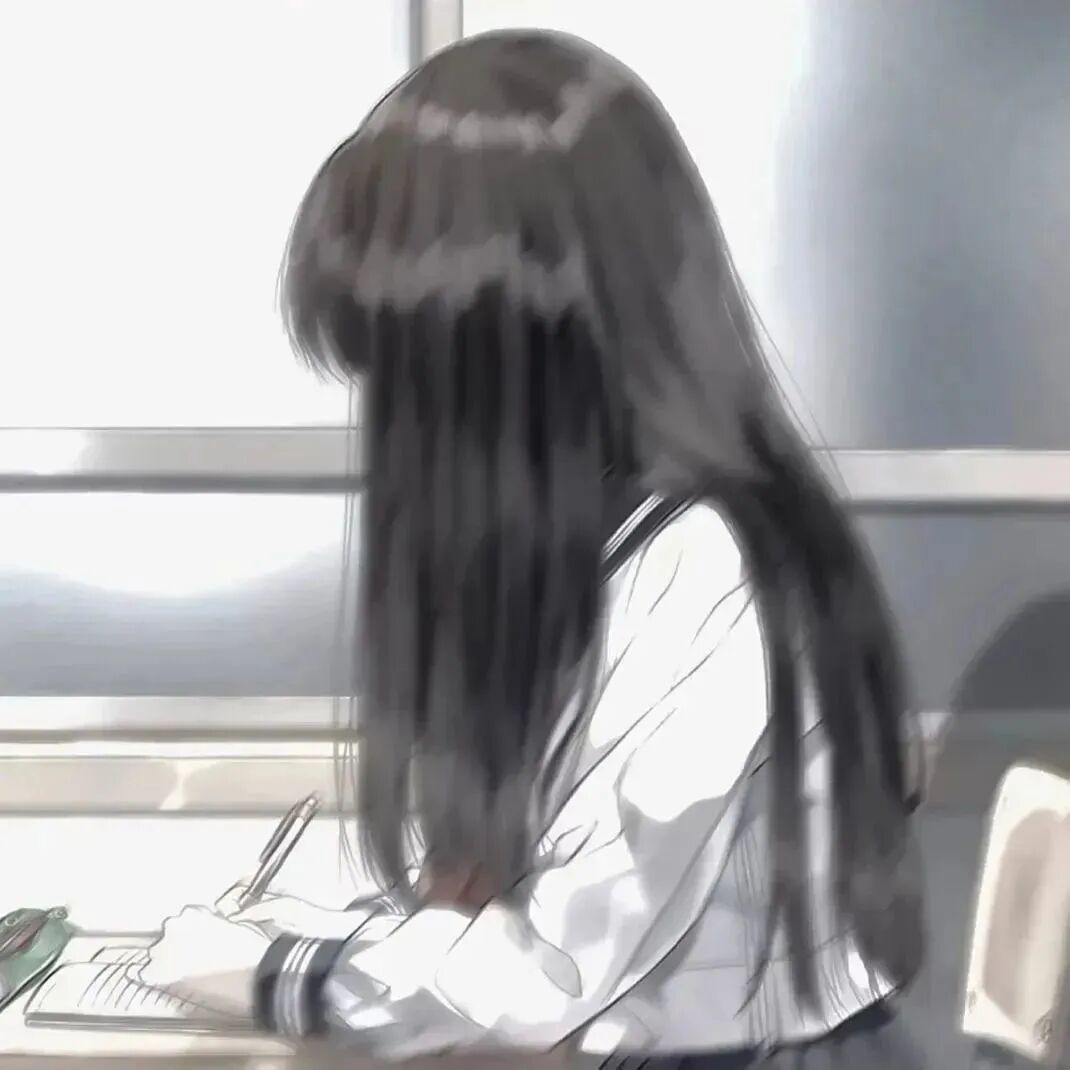学院风动漫头像女