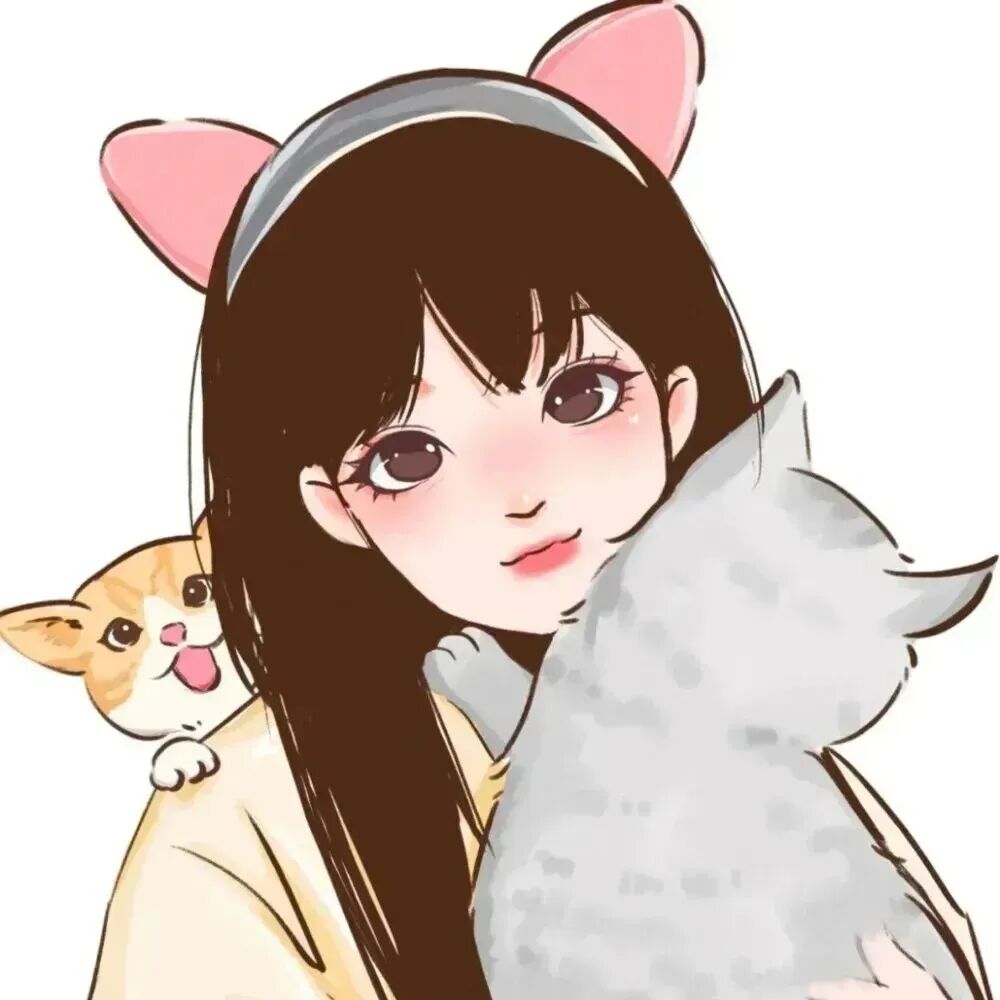 可爱手绘动漫头像女